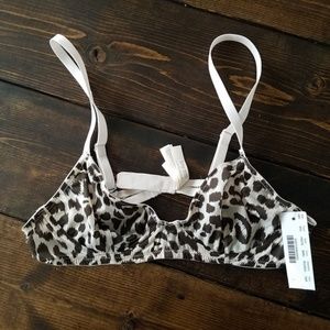 NEW! J Crew underwire bralette in microfiber